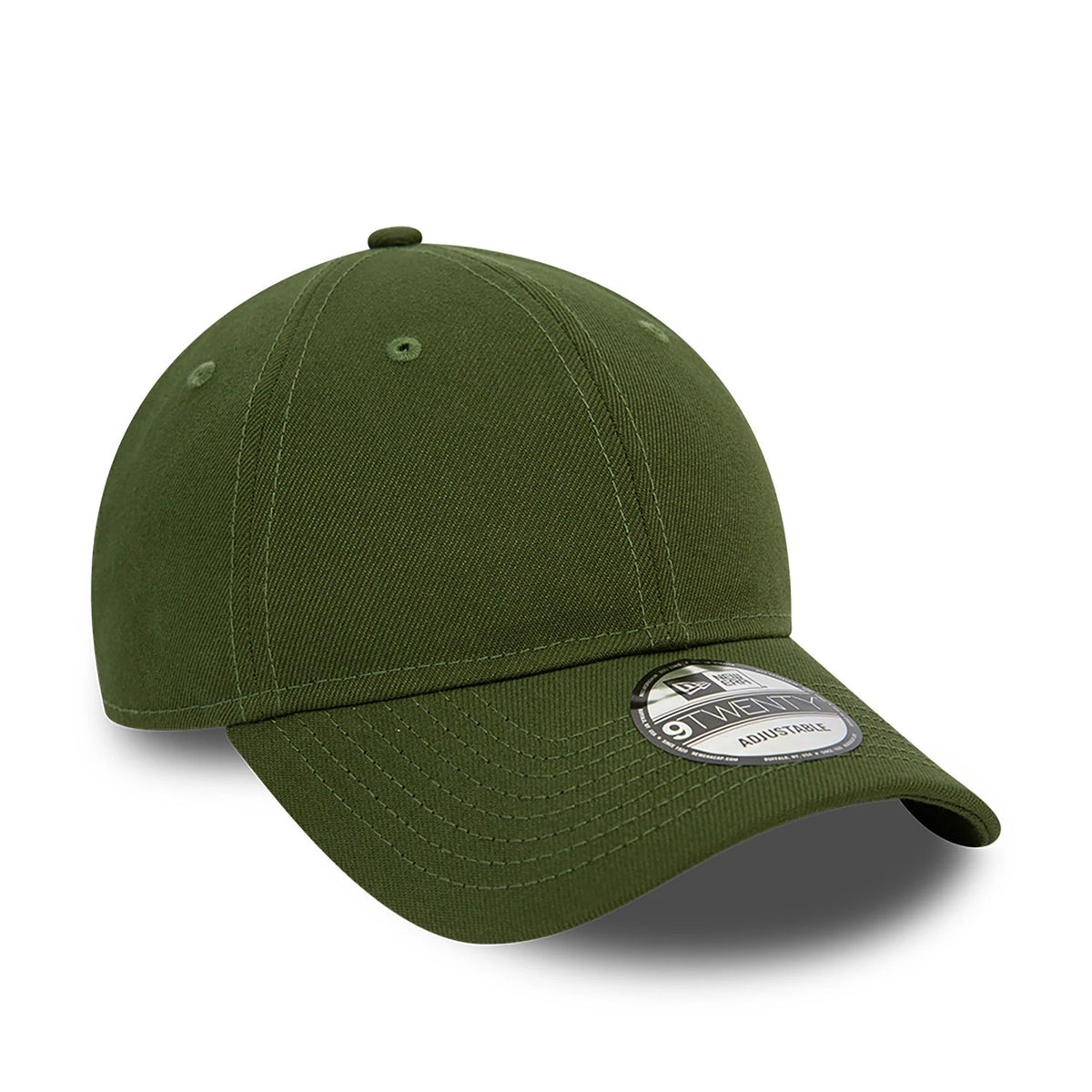 This is a Blank New Era Dark Green 9TWENTY Adjustable Cap 3