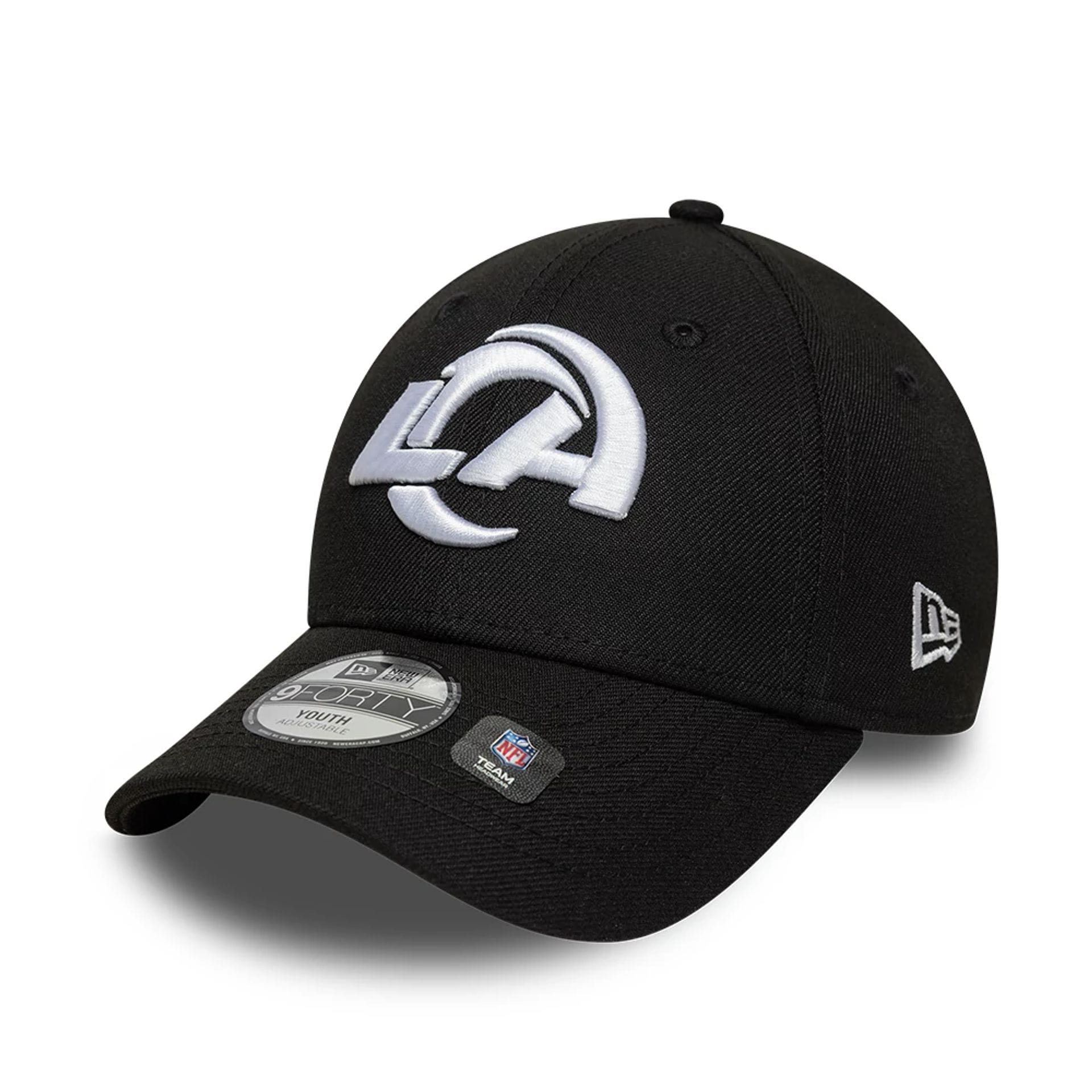 This is a LA Rams NFL Black 9FORTY Adjustable Cap 1