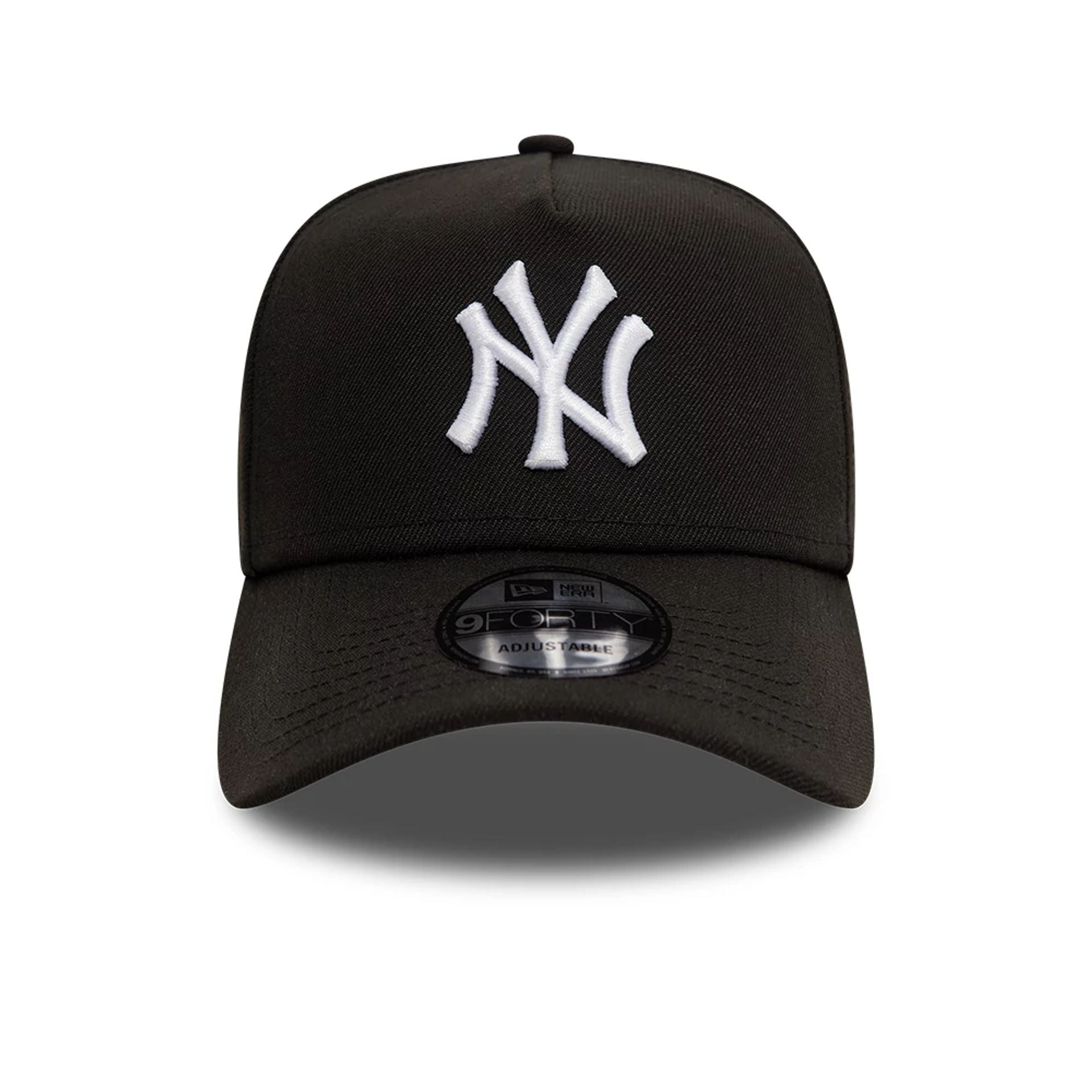 This is a New York Yankees Black White Black 9FORTY A-Frame Cap 2