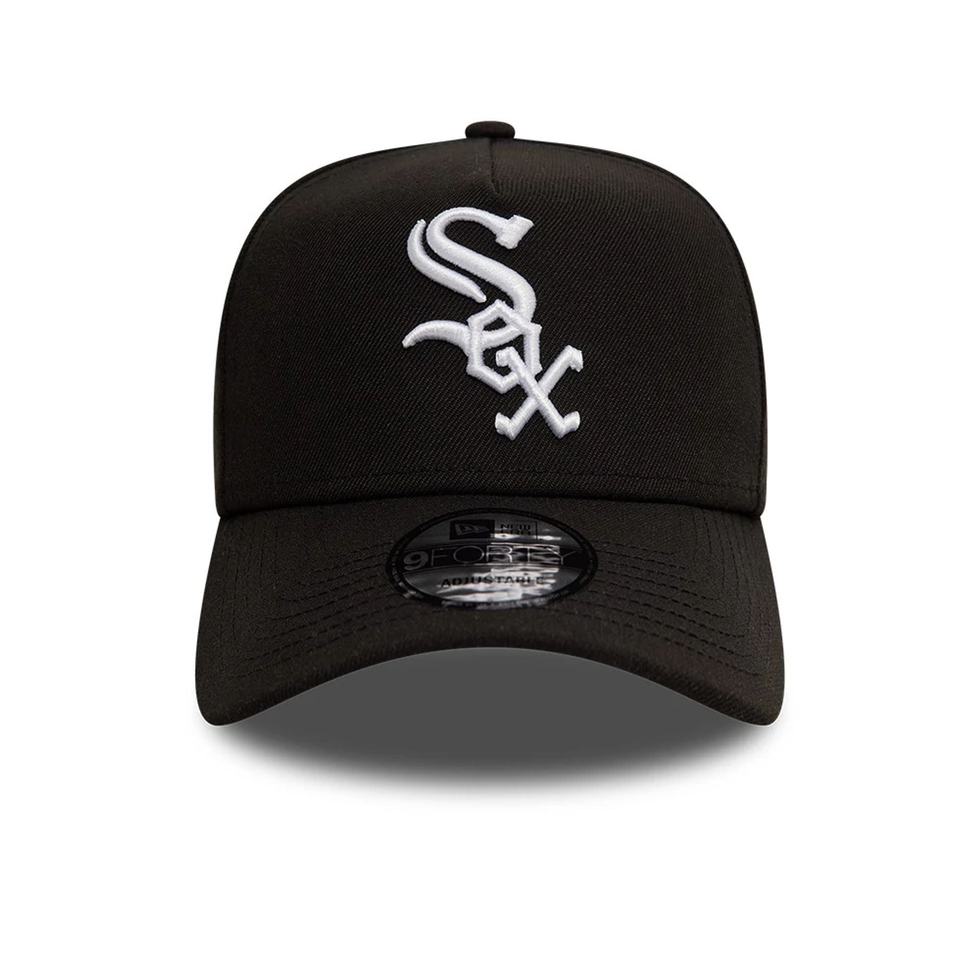 Pictured is this Chicago White Sox Black White Black 9FORTY A-Frame Cap 2
