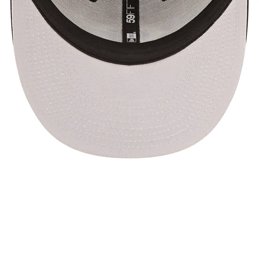 Pictured is this LA Dodgers MLB Black Low Profile 59FIFTY Fitted cap. 2