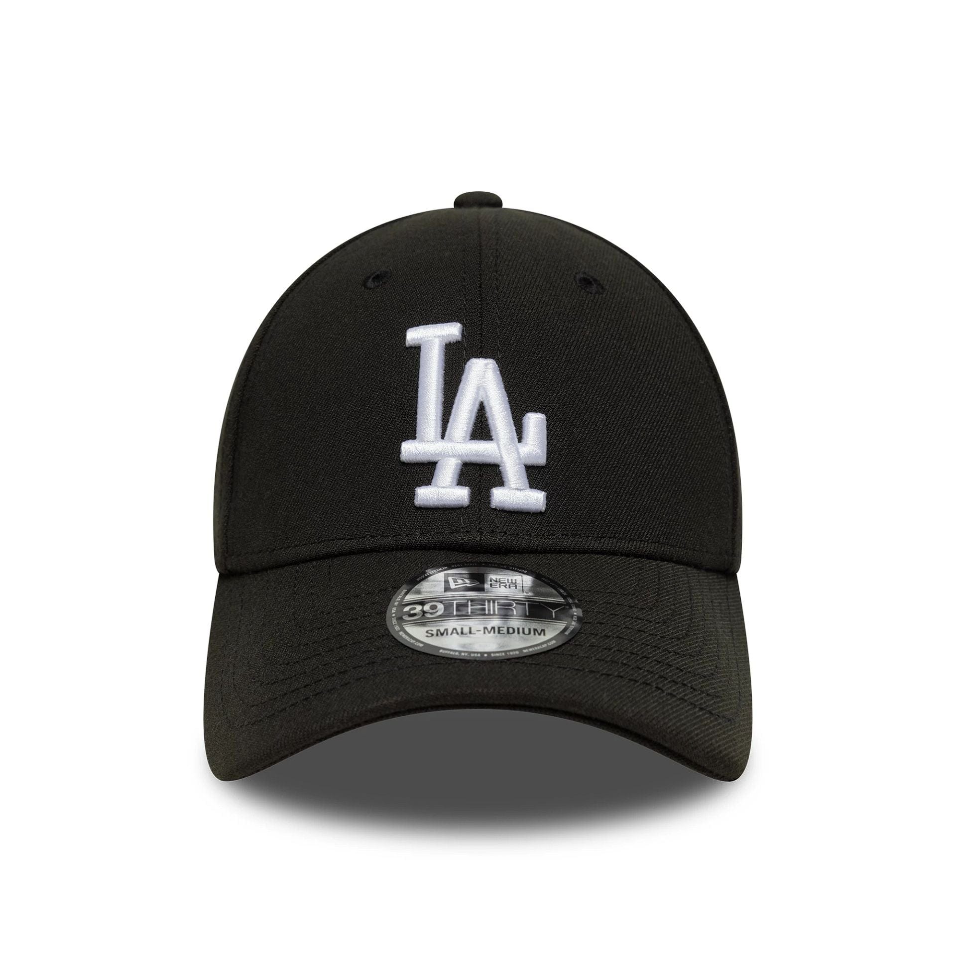 This is a LA Dodgers MLB Black 39THIRTY Stretch Fit Cap 2