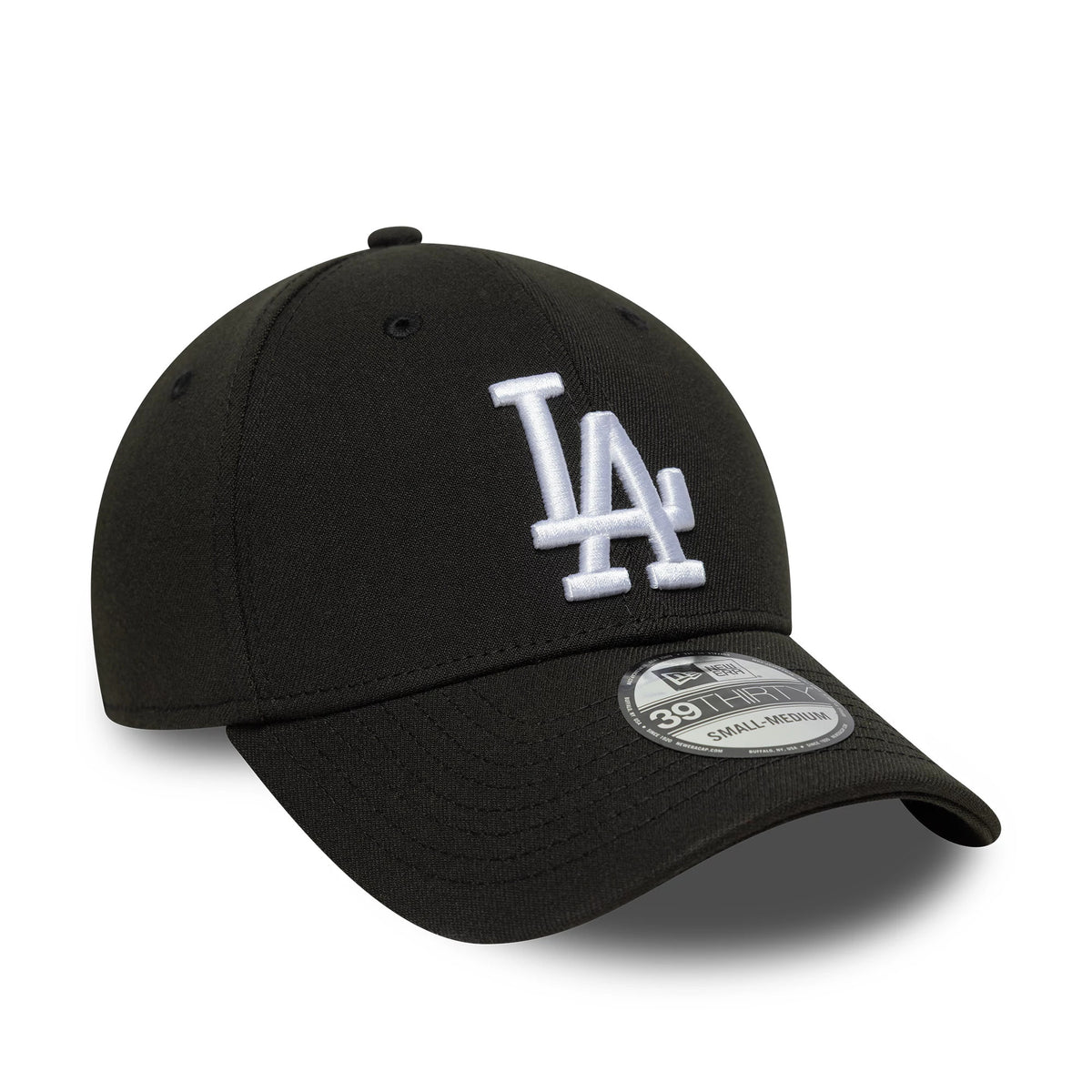 This is a LA Dodgers MLB Black 39THIRTY Stretch Fit Cap 3