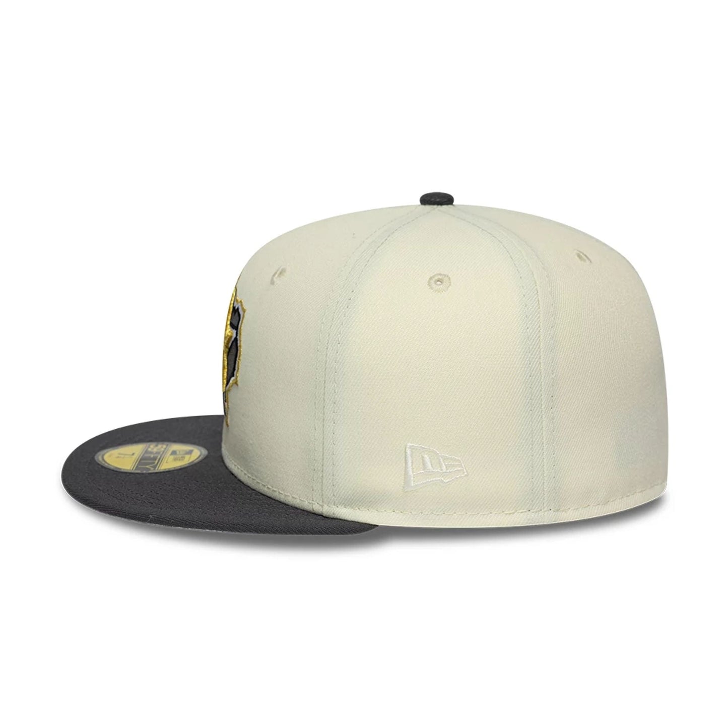 Pictured is this MLB Cooperstown Houston Astros 59FIFTY Fitted cap in white. 7