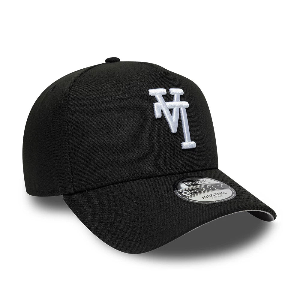 Pictured is this MLB Upsidedown LA Dodgers 9FORTY A-Frame cap in black. 4