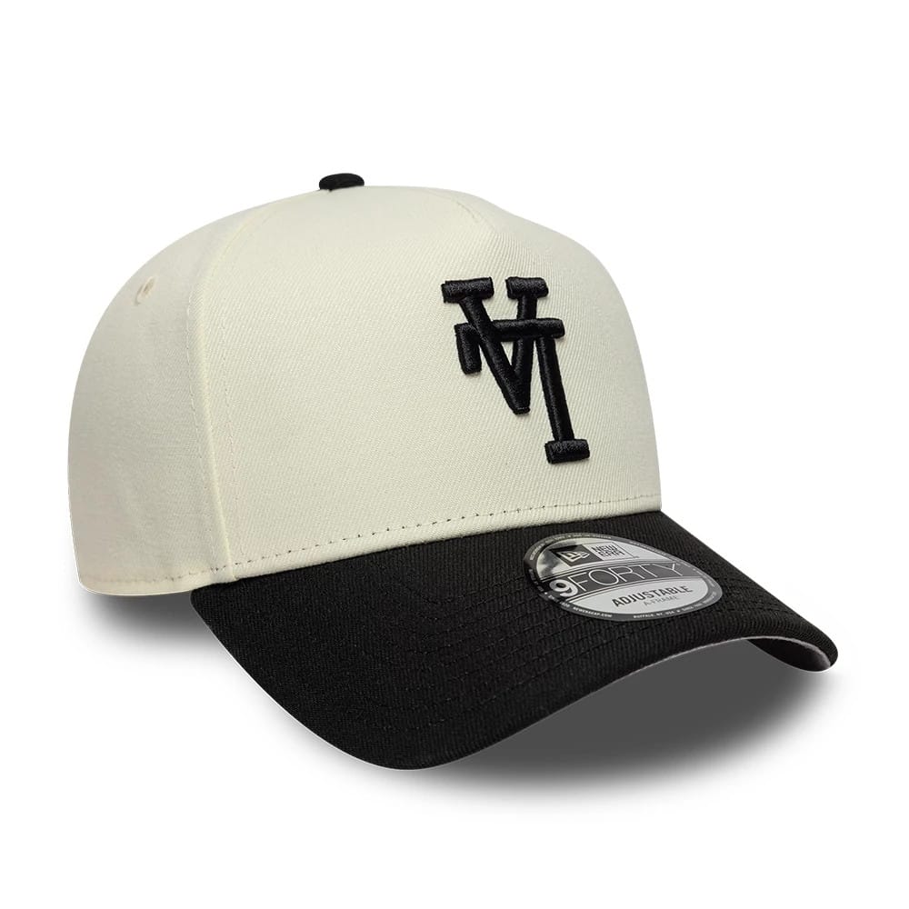 Pictured is this MLB 2Tone LA Dodgers 9FORTY A-Frame cap in cream. 4