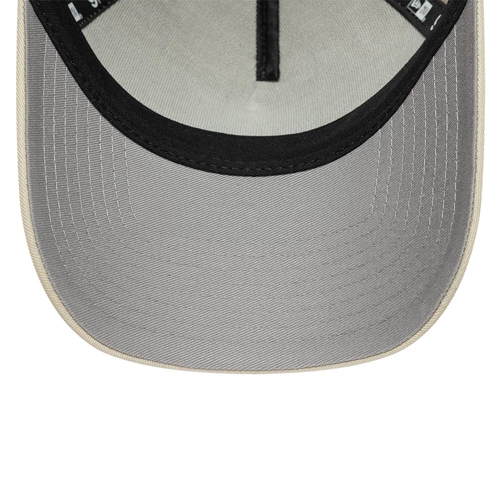 This is a New Era Beige 9FORTY A-Frame Adjustable Cap 2