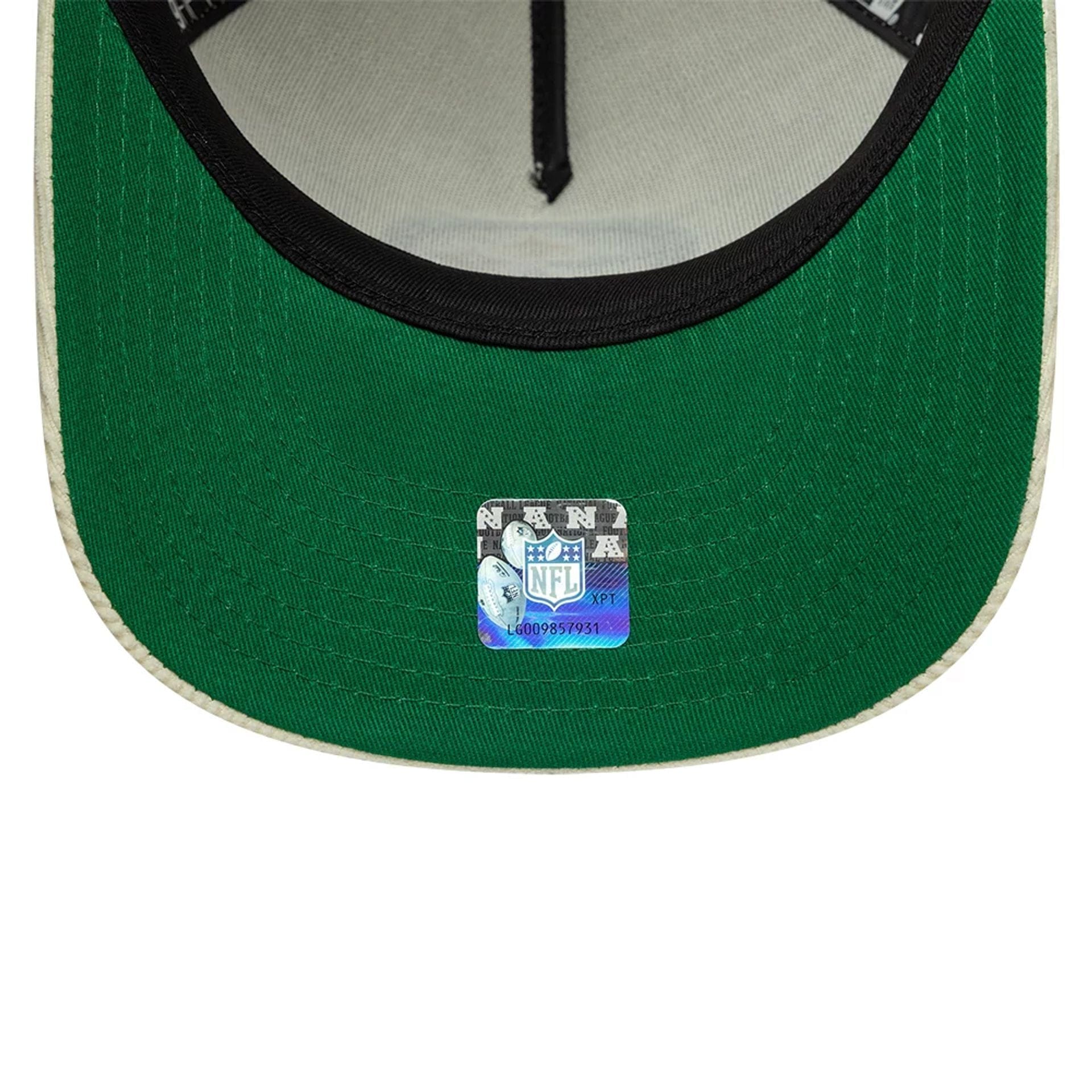 This is a Pittsburgh Steelers NFL Cream 9FIFTY A-Frame Snapback Adjustable Cap 2