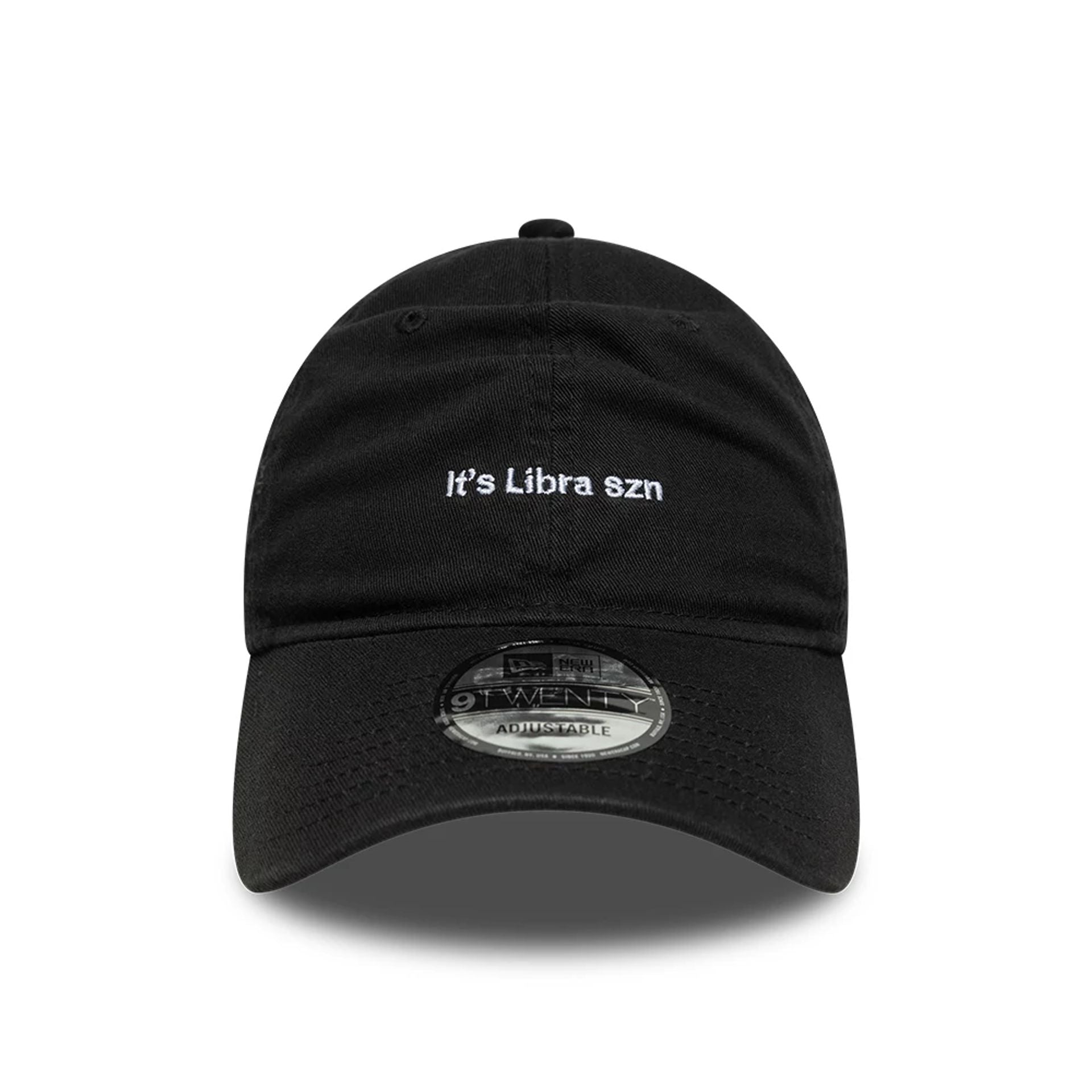 This is a New Era Zodiac Libra Black 9TWENTY Adjustable Cap 2