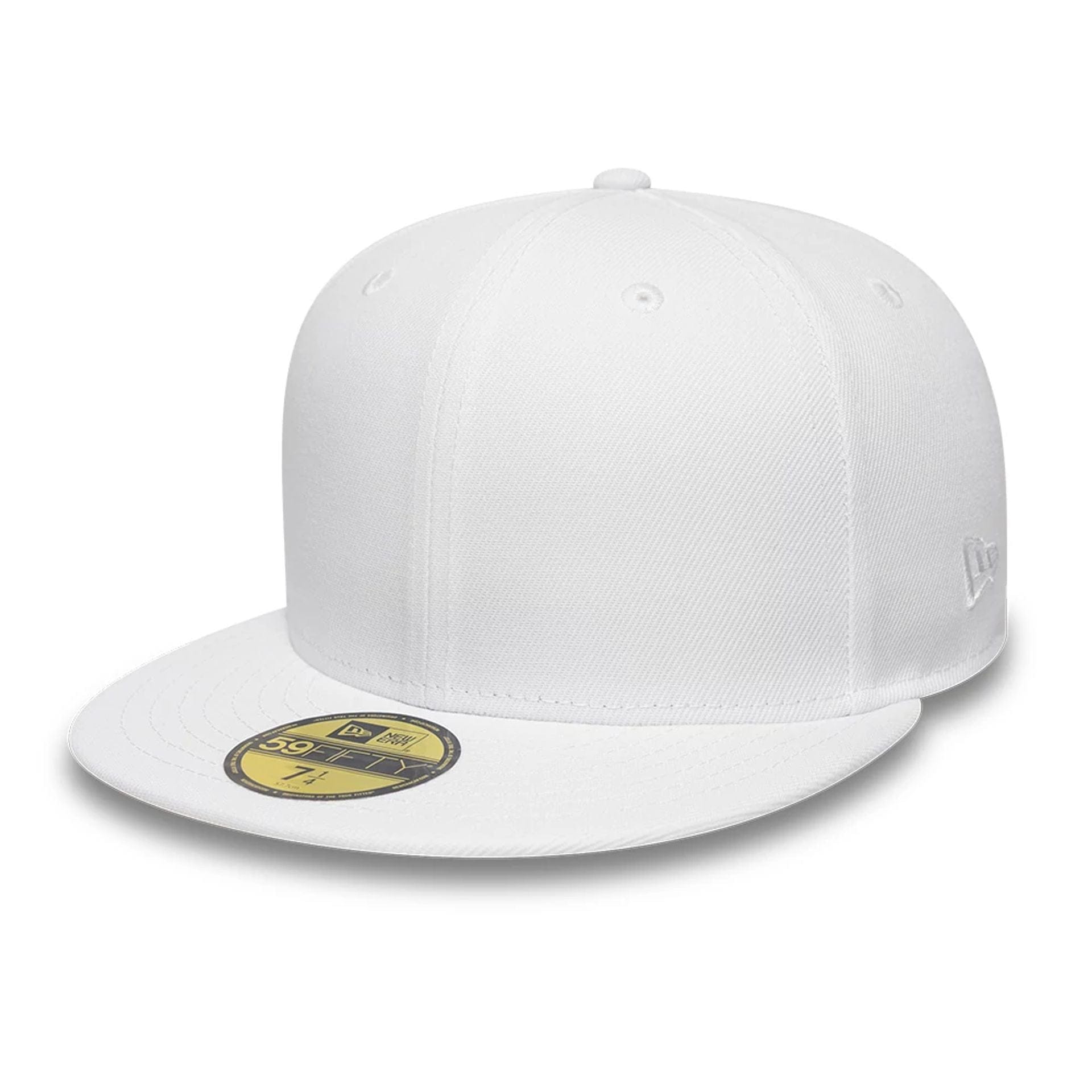 This is a New Era White 59FIFTY Fitted Cap 1