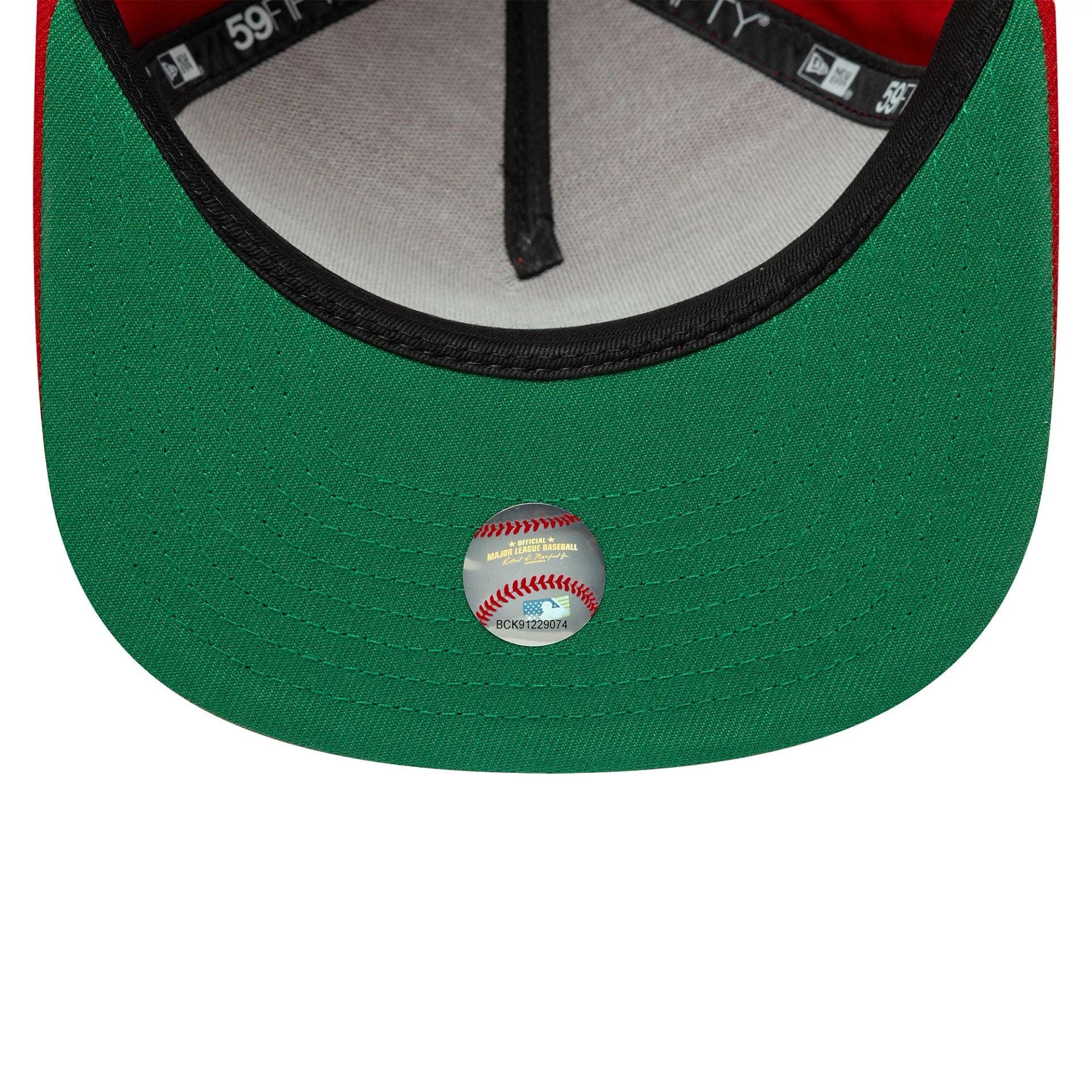 This is a New York Yankees MLB Red 59FIFTY A-Frame Fitted Cap 2