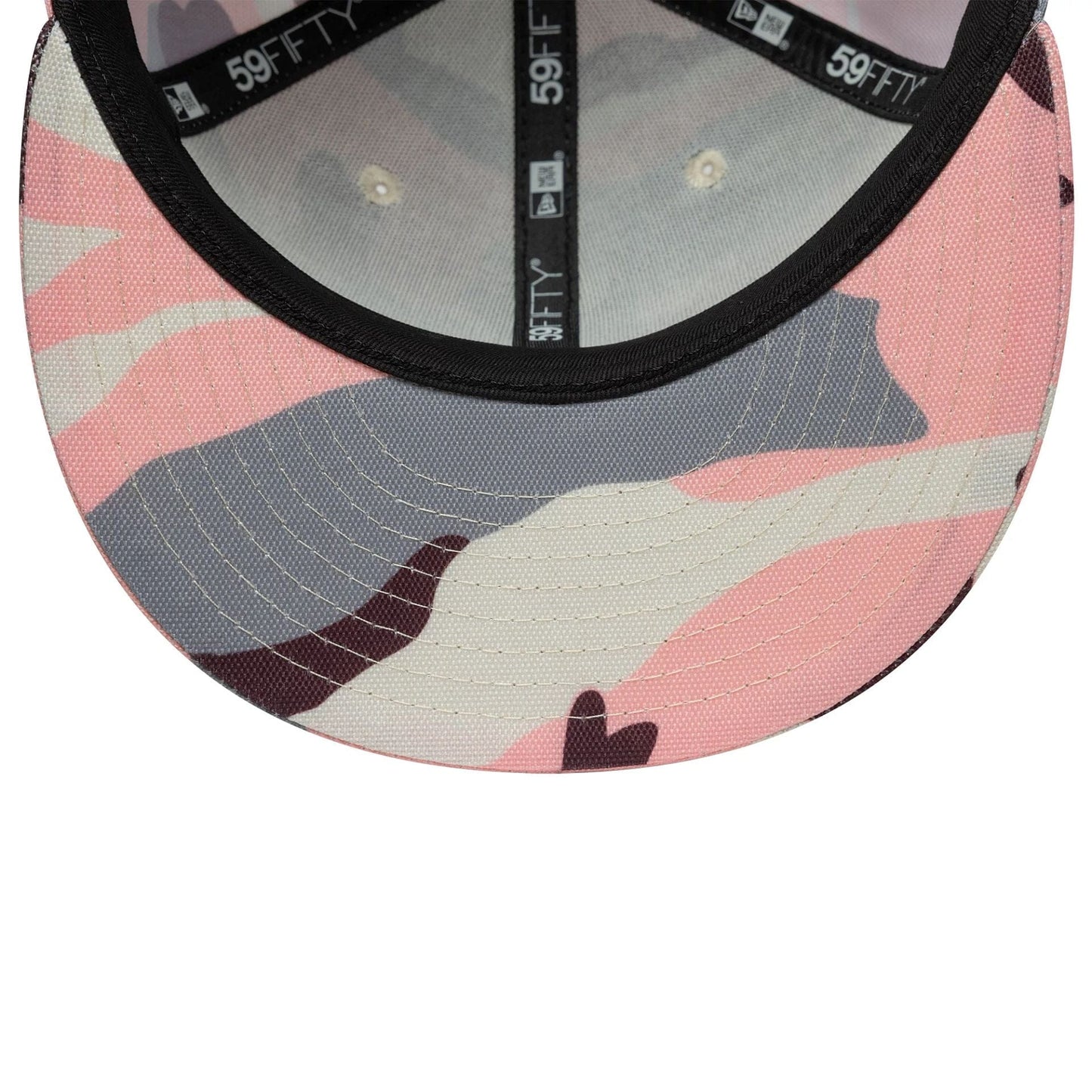 This is a New Era Pink Camo 59FIFTY Fitted Cap 7