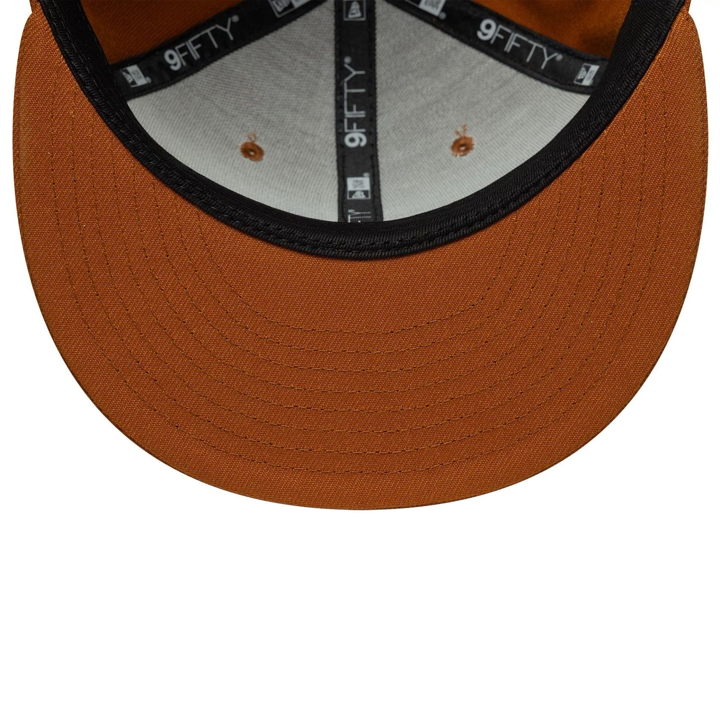 This is a New Era Brown 9FIFTY Snapback Adjustable Cap 7