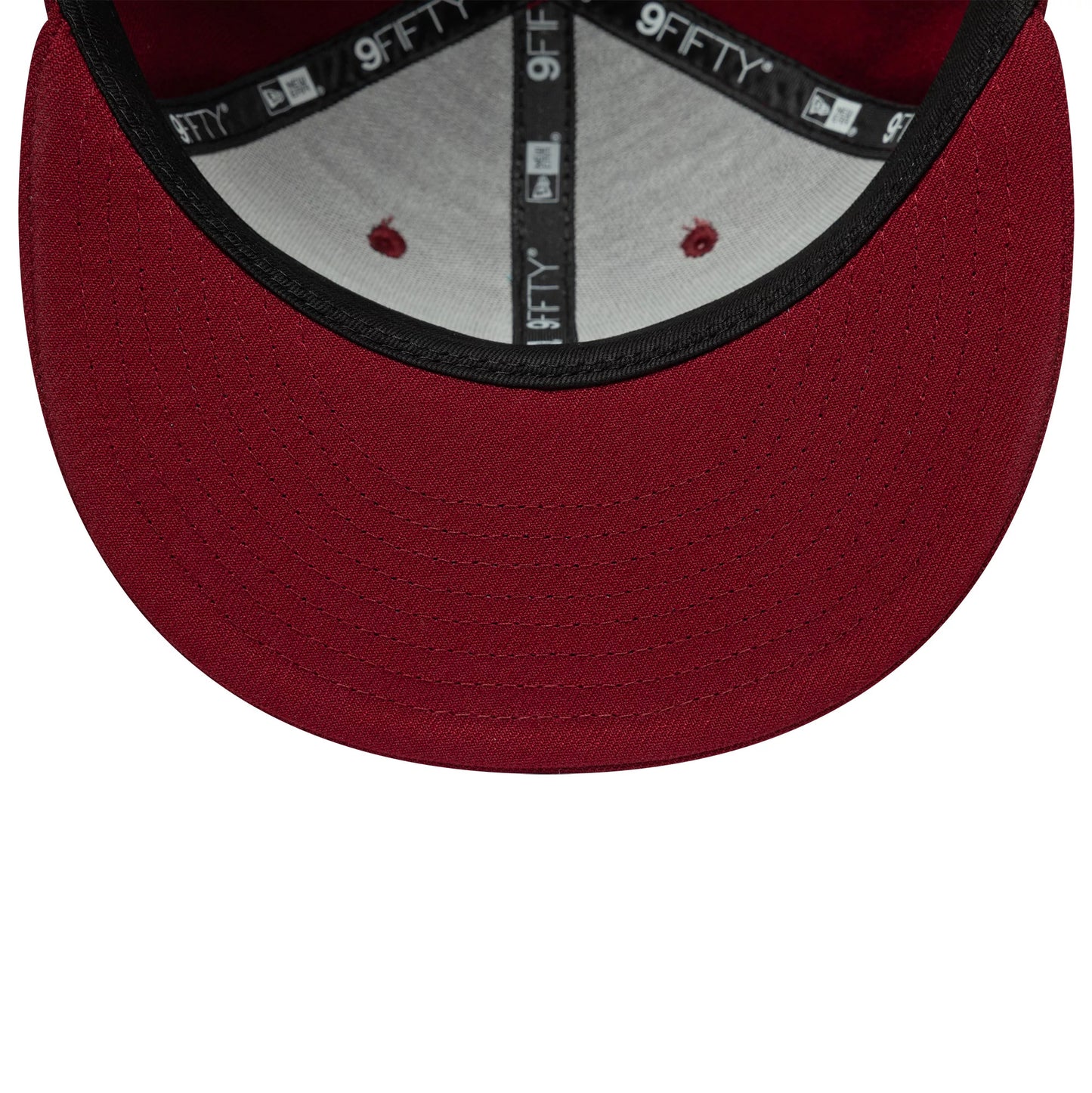 This is a New Era Dark Red 9FIFTY Snapback Adjustable Cap 7