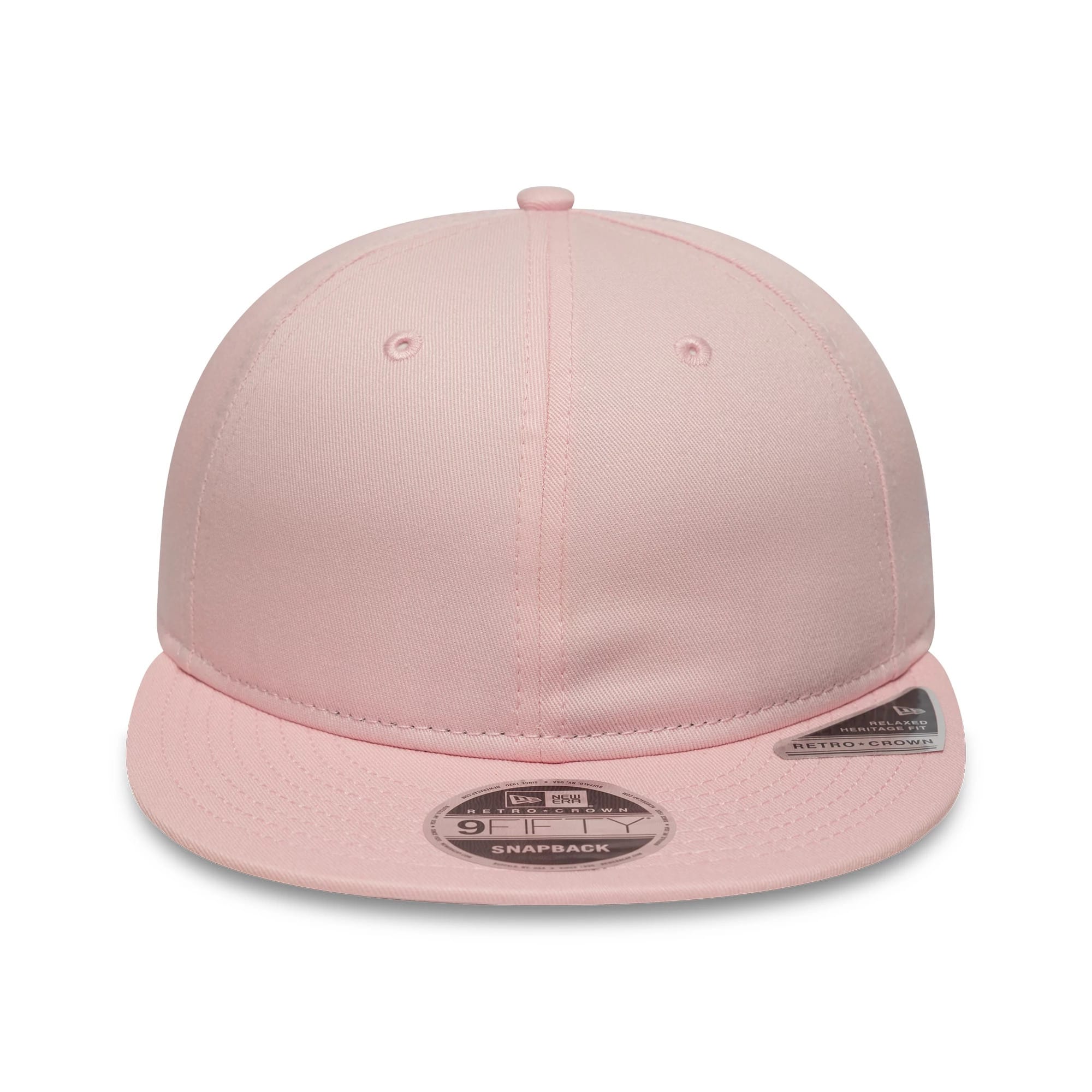 This is a New Era Pink Retro Crown 9FIFTY Snapback Adjustable Cap 2