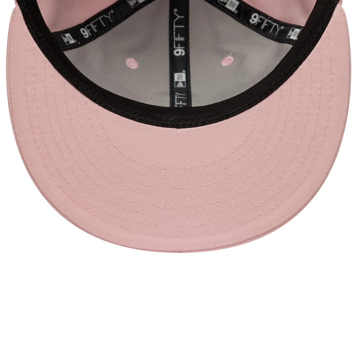This is a New Era Pink Retro Crown 9FIFTY Snapback Adjustable Cap 7