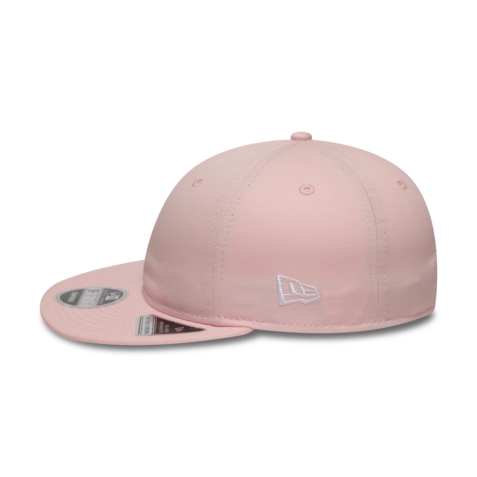 This is a New Era Pink Retro Crown 9FIFTY Snapback Adjustable Cap 4
