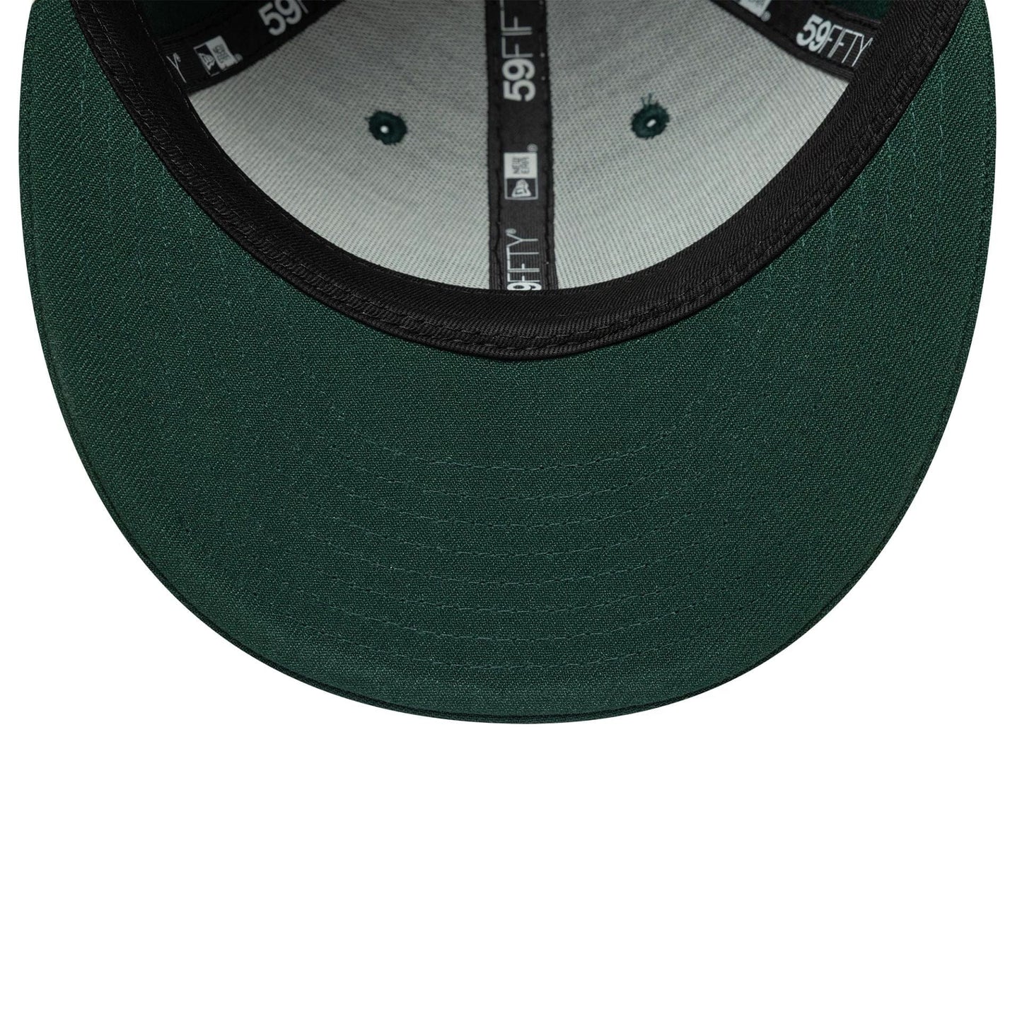 This is a New Era Dark Green Low Profile 59FIFTY Fitted Cap 7