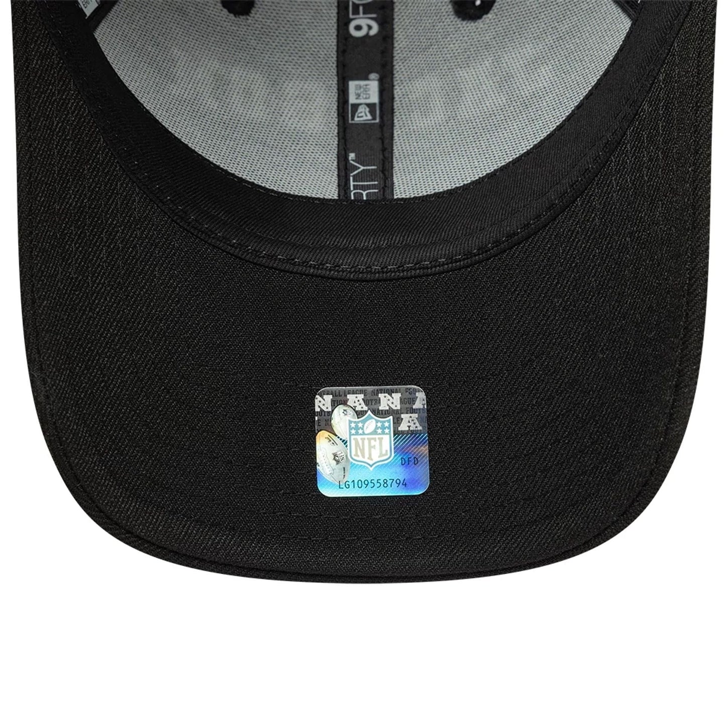 This is a Baltimore Ravens NFL Lamar Jackson Black 9FORTY Adjustable Cap 7