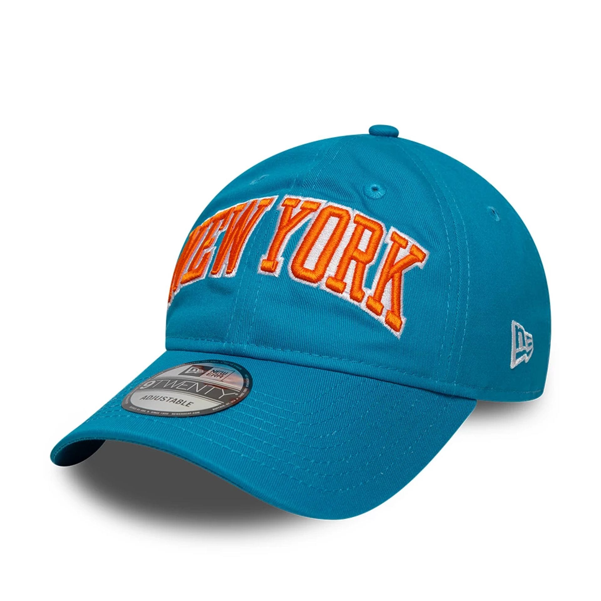 This is a New Era New York Bright Blue 9TWENTY Adjustable Cap 1