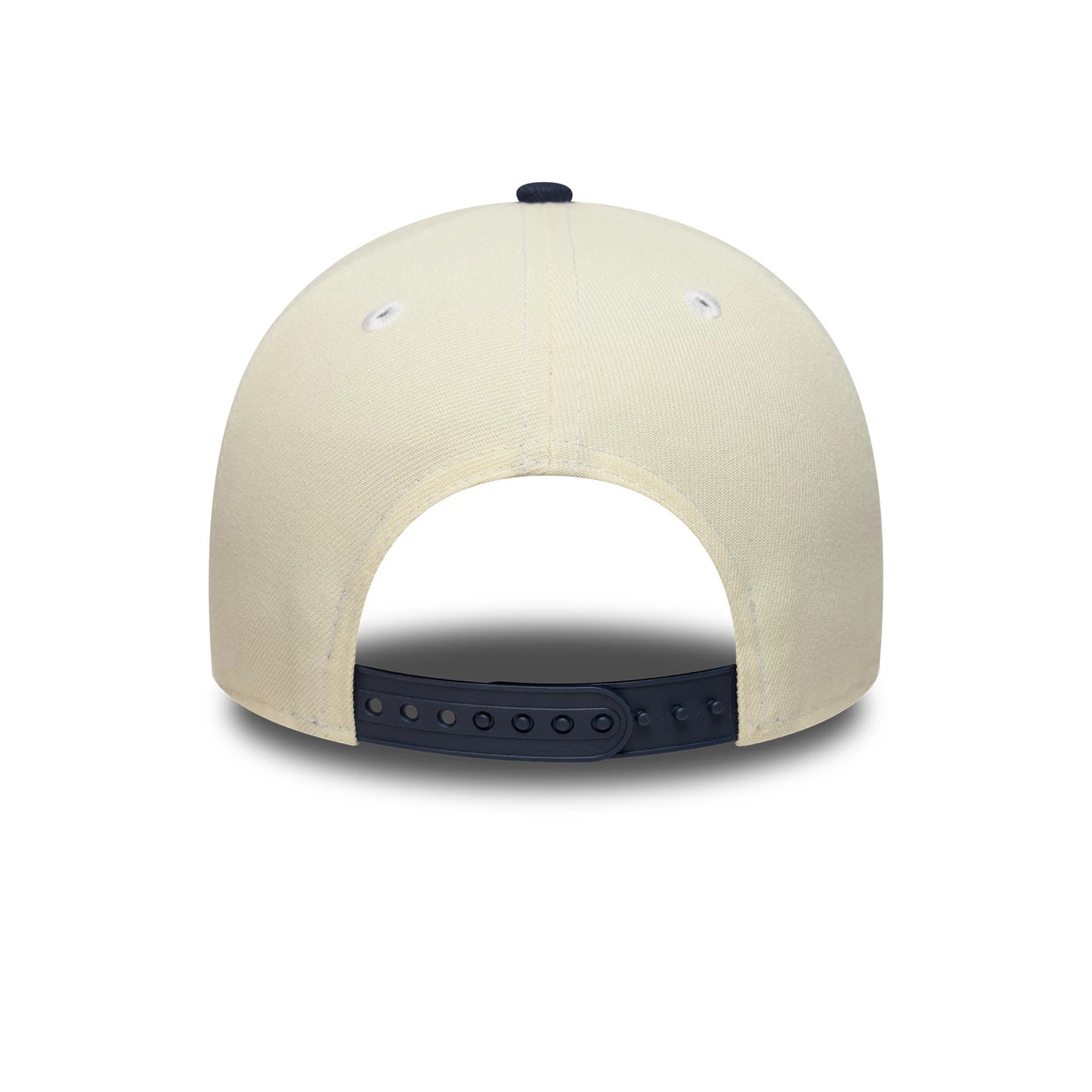 This is a Oakland Athletics MLB Chrome Blue Contrast Cream 9FORTY A-Frame Adjustable Cap 7
