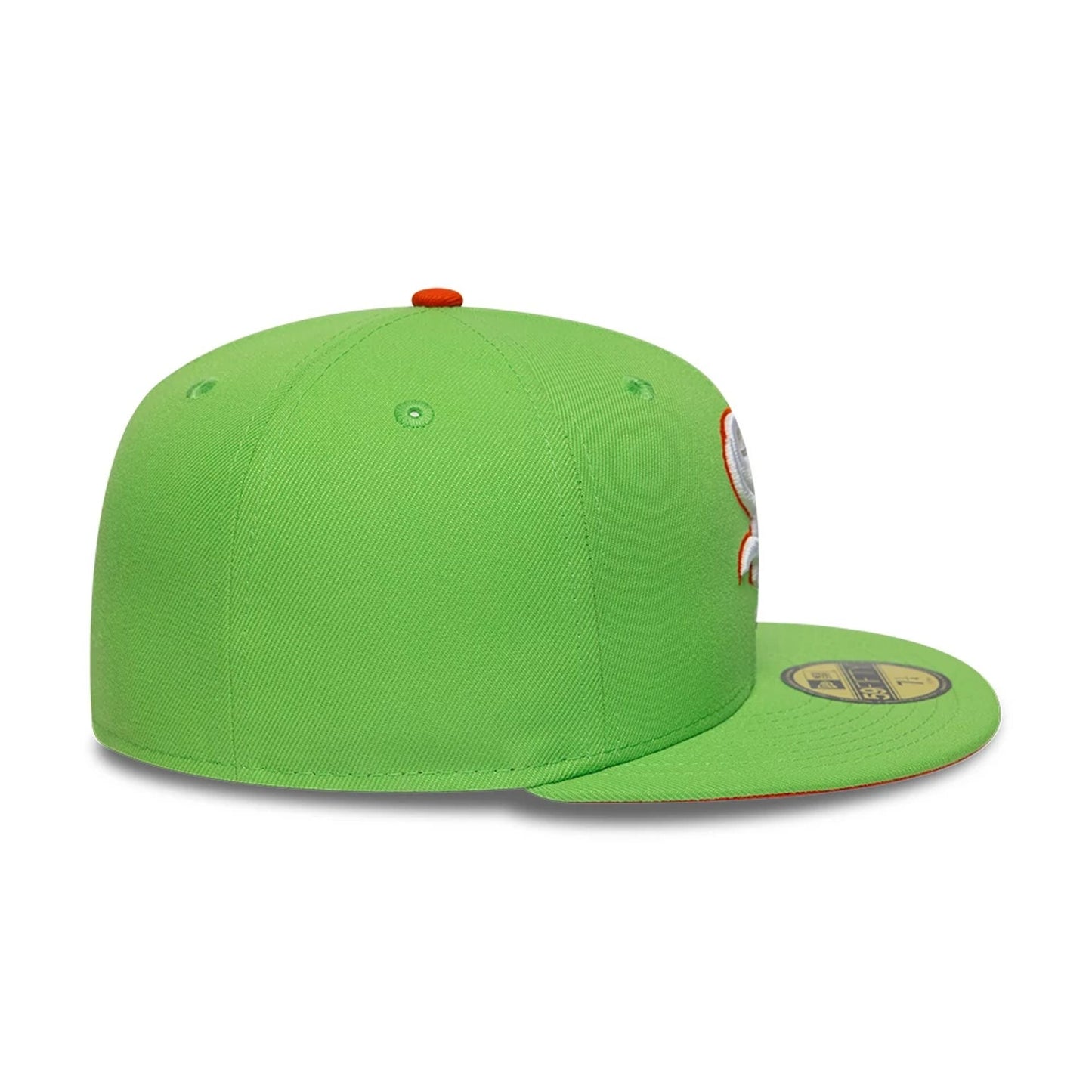 This is a Chicago White Sox MLB Bright Green 59FIFTY Fitted Cap 7