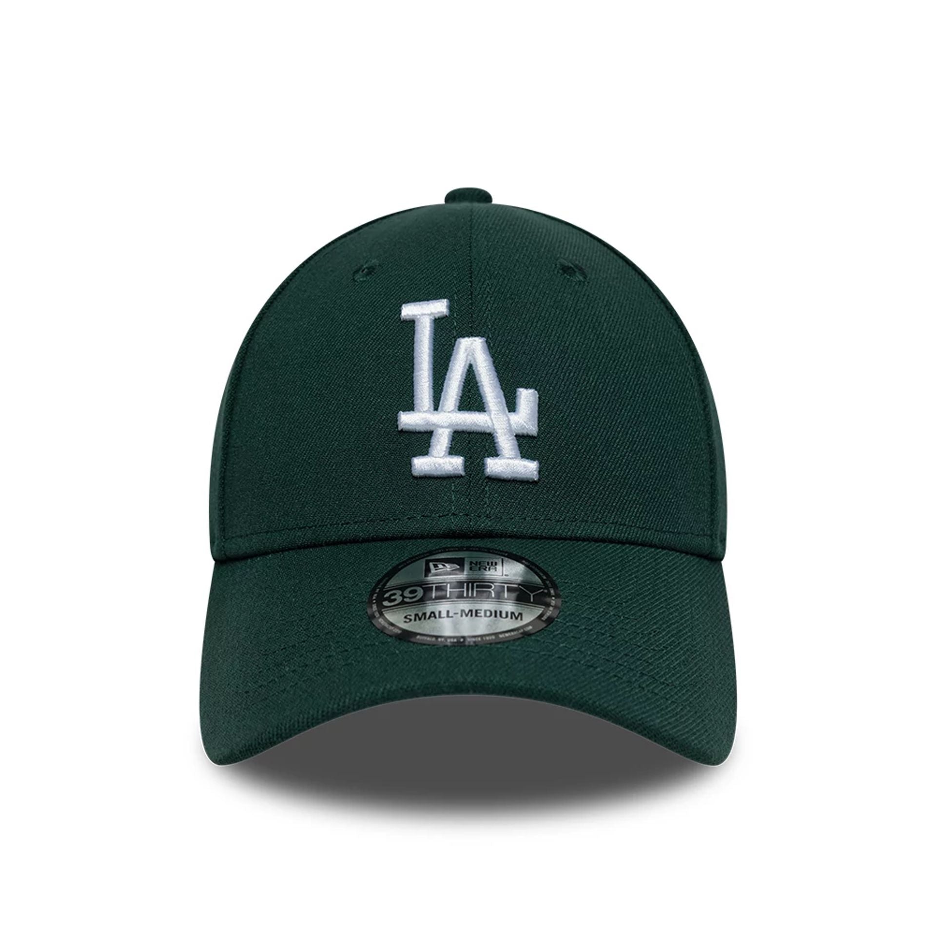This is a LA Dodgers MLB Dark Green 39THIRTY Stretch Fit Cap 2