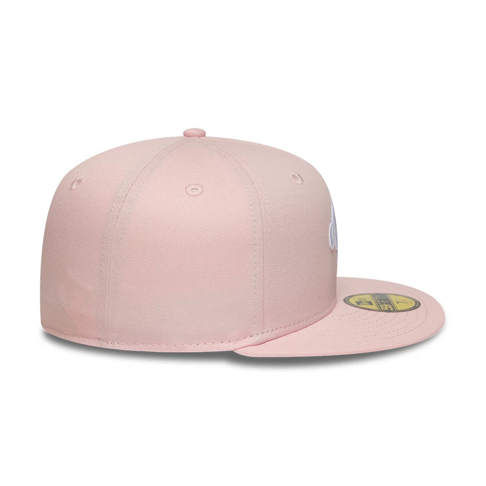 This is a New Era Heritage Connect Pastel Pink 59FIFTY Fitted Cap 7