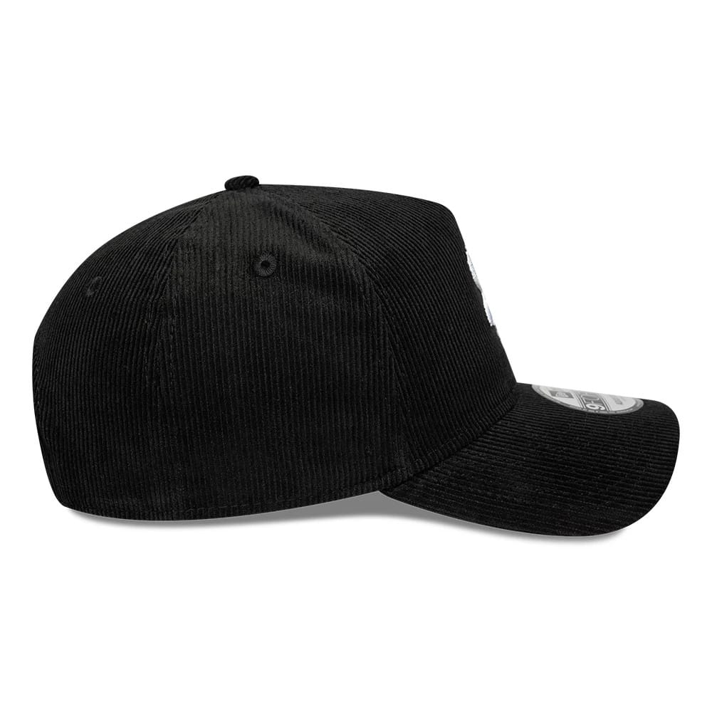 This is a Chicago White Sox MLB Cord Black 9FORTY A-Frame Adjustable Cap 7