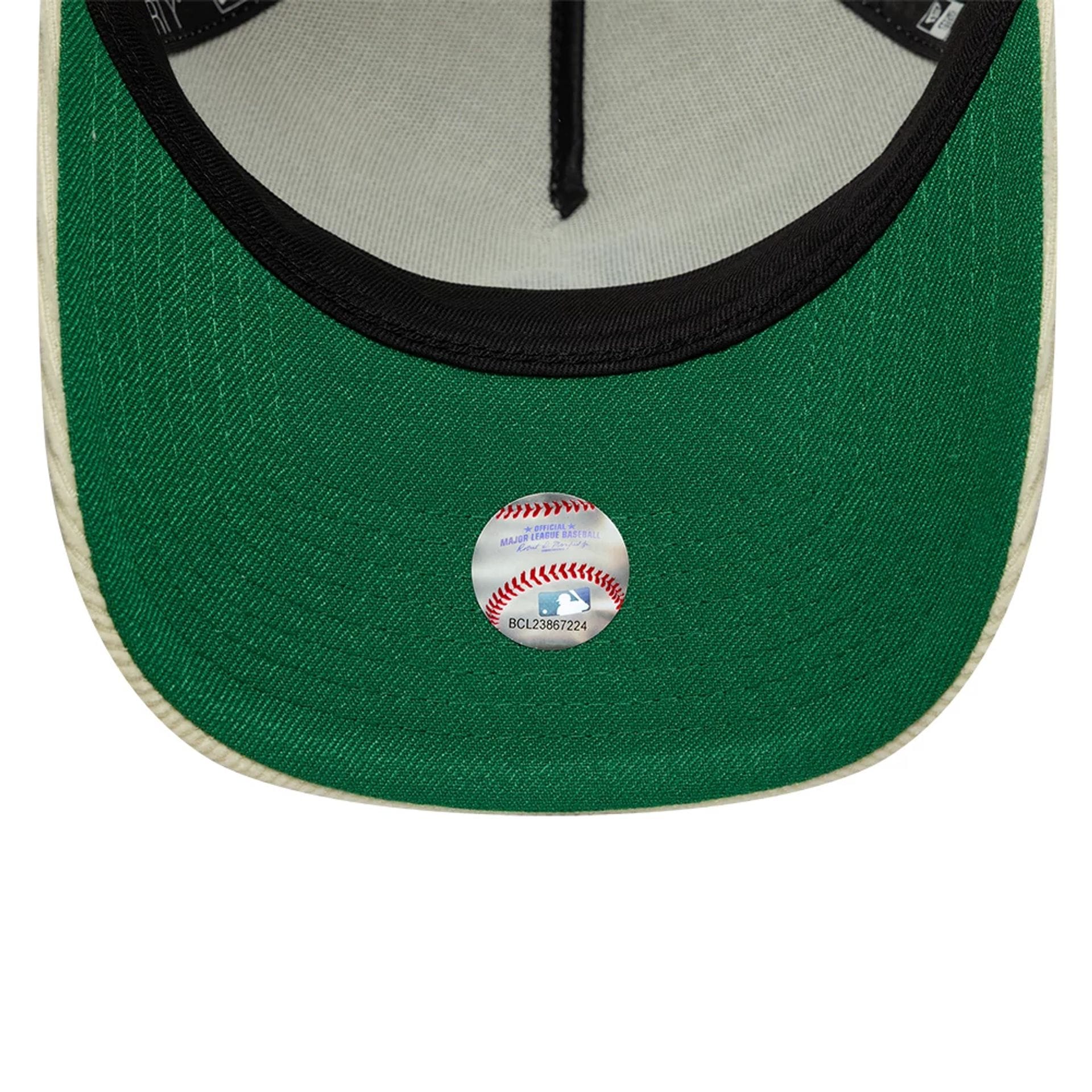 This is a LA Dodgers MLB Cord Cream 9FORTY A-Frame Adjustable Cap 2