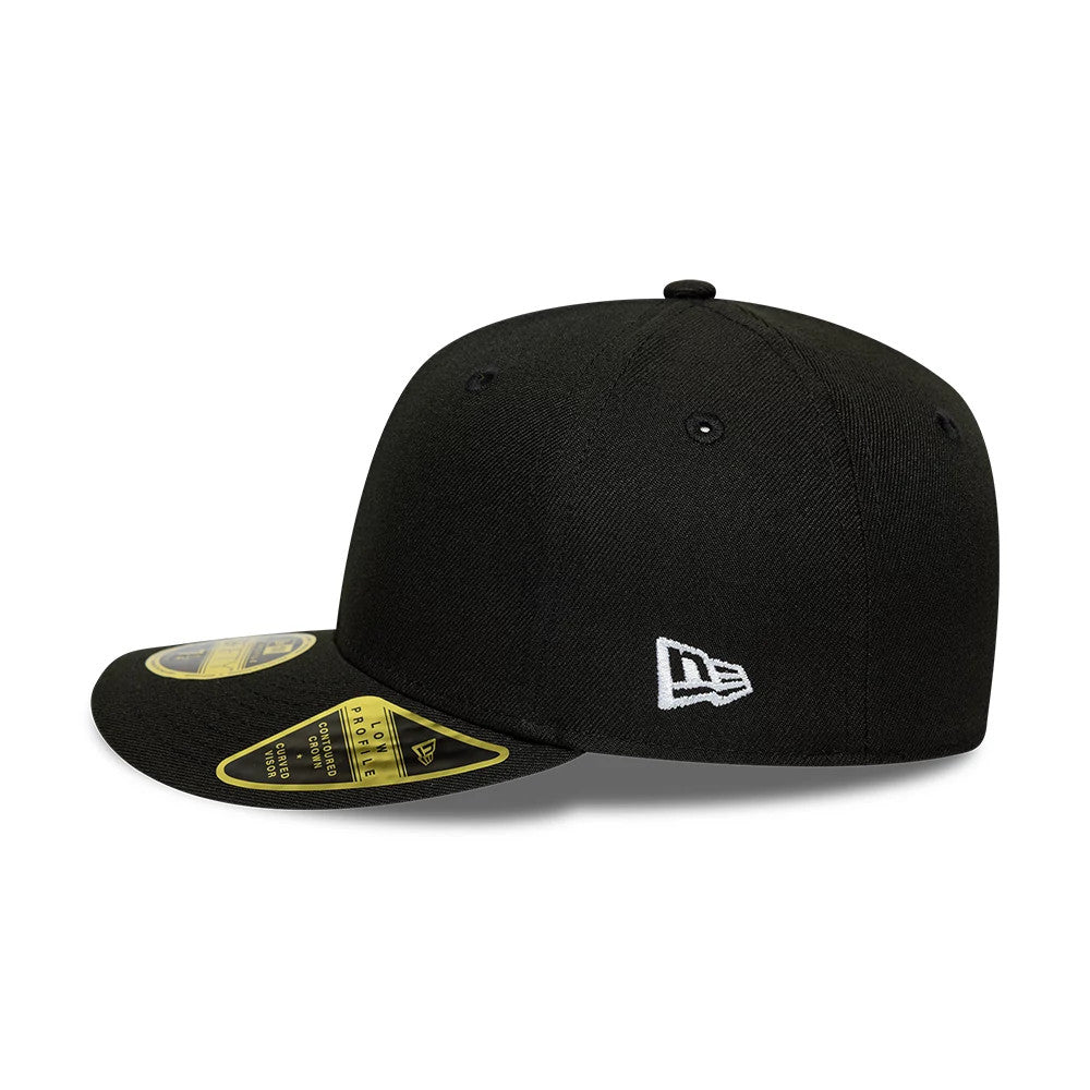 This is a New Era Black Low Profile 59FIFTY Fitted Cap 4