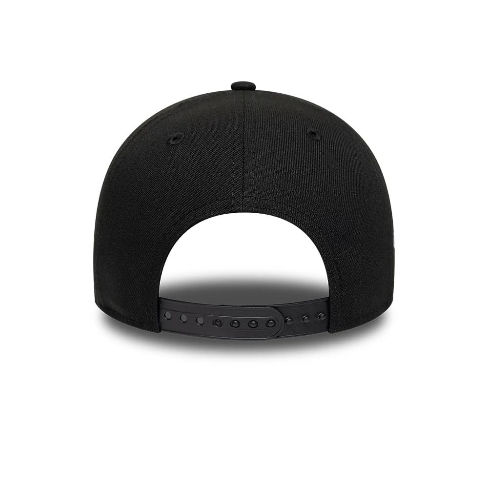 Pictured is this MLB Heart LA Angels 9FORTY A-Frame Adjustable cap in black. 7