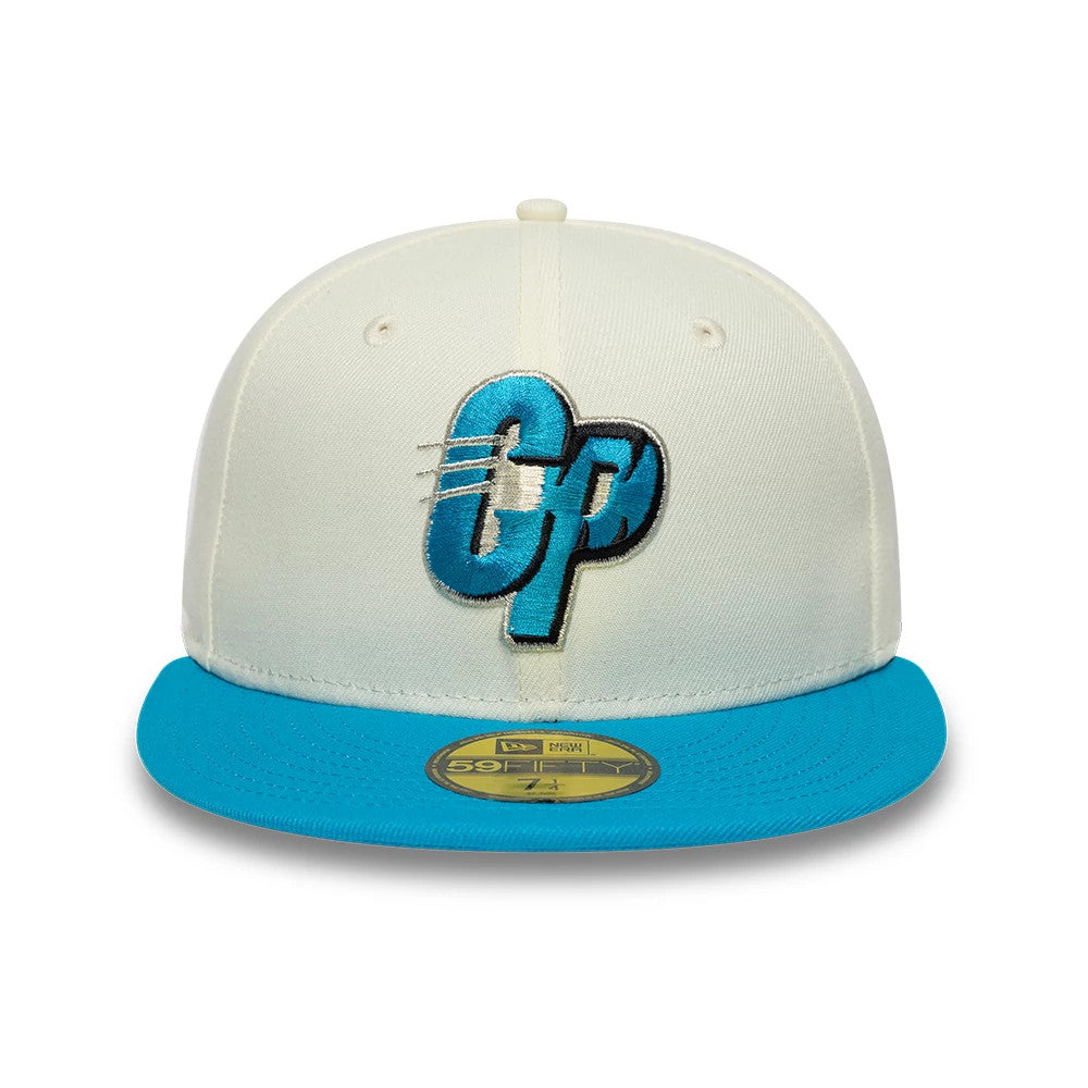 Pictured is this NFL City Originals Carolina Panthers 59FIFTY Fitted cap in cream. 2