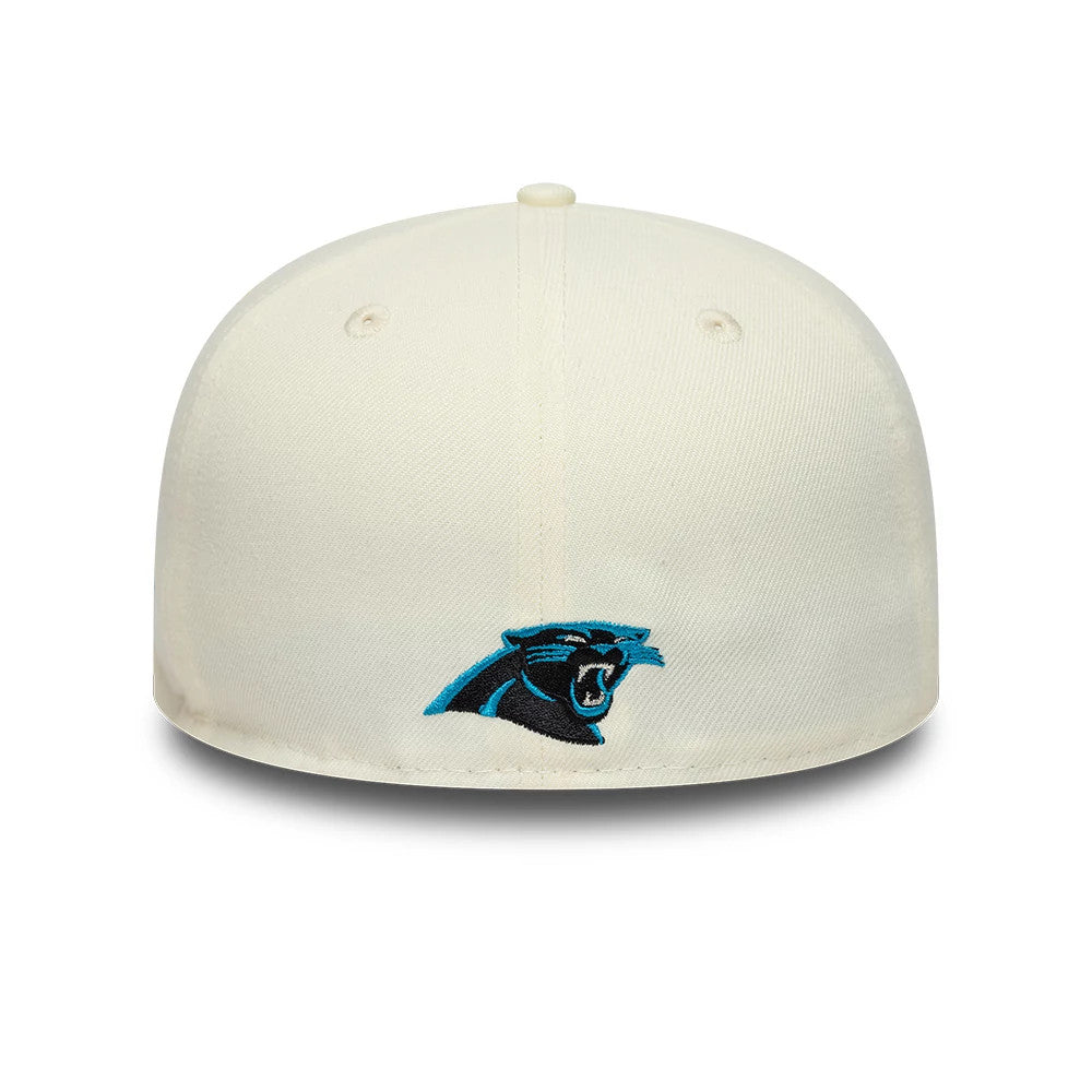 Pictured is this NFL City Originals Carolina Panthers 59FIFTY Fitted cap in cream. 4