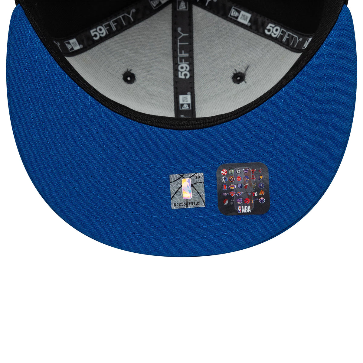 Pictured is this NBA Global Games 2026 London Orlando Magic 59FIFTY Fitted cap in black and blue. 7