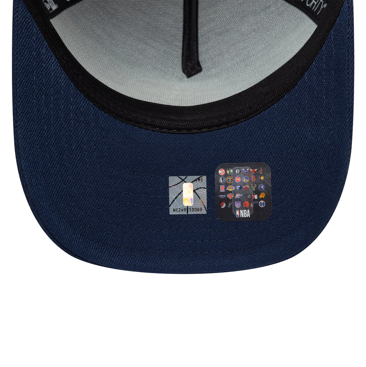 Pictured is this NBA Global Games 2026 London Indiana Pacers 9FORTY A-Frame cap in dark blue. 7
