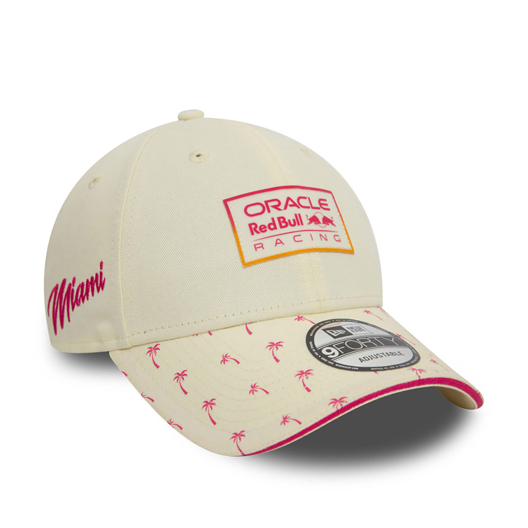 Red Bull Racing Miami Race Special Off White 9FORTY Adjustable Cap