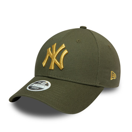 bovenstaand Portugees Geelachtig New York Yankees Metallic Damen Khaki 9FORTY Mütze B1737_282 | New Era Cap  DE