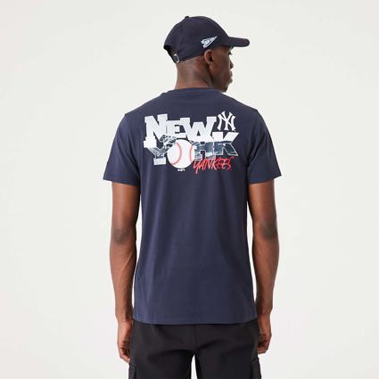 Black New Era NBA New York Knicks Logo Oversized T-Shirt