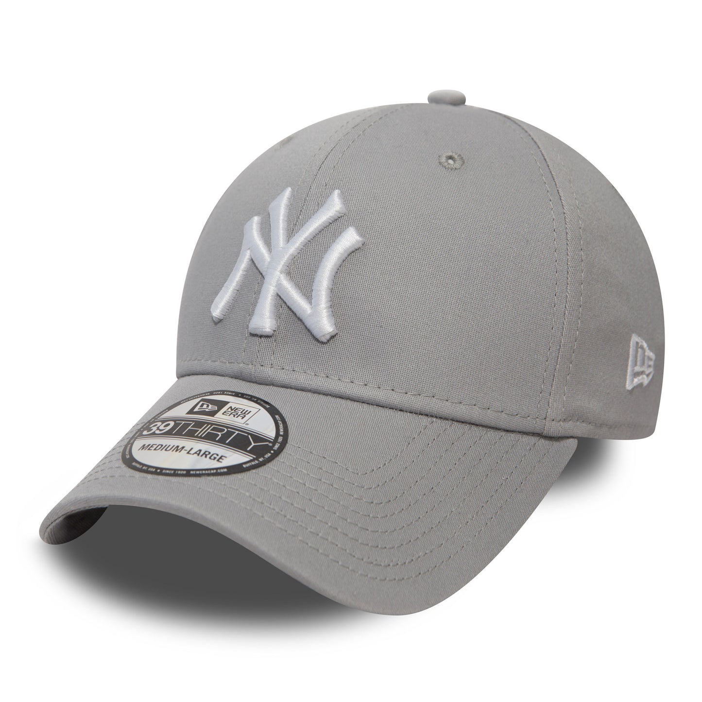 This is a New York Yankees Essential Grey 39THIRTY Cap 1