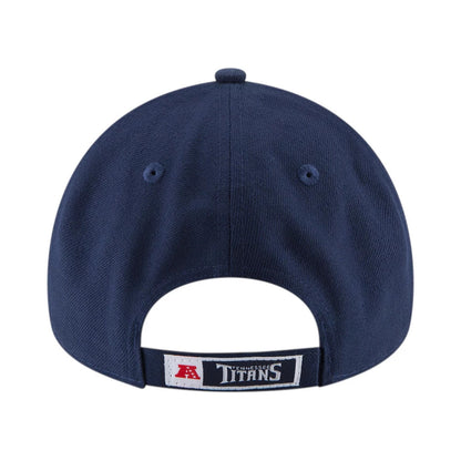 This is a Tennessee Titans The League Blue 9FORTY Cap 4