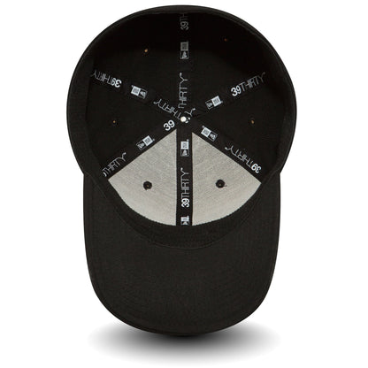 This is a New Era Flag Black 39THIRTY Cap 2