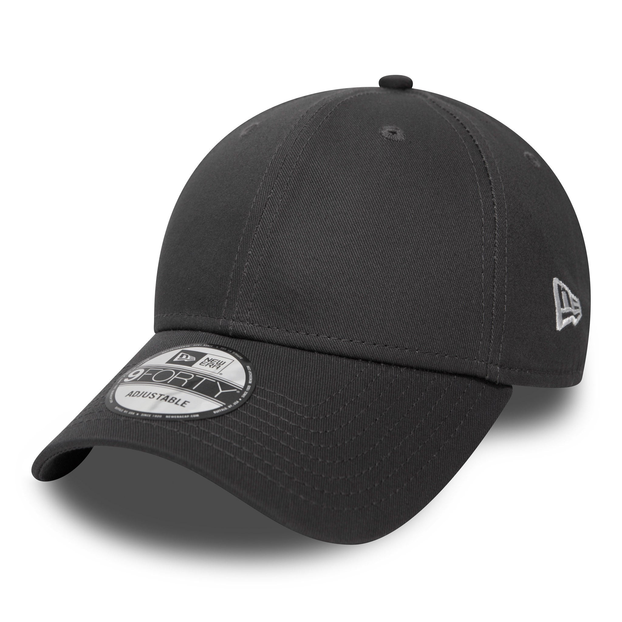 New Era 9FORTY キャップ Official New Era Flag Charcoal 9FORTY Adjustable Cap | NEC UK