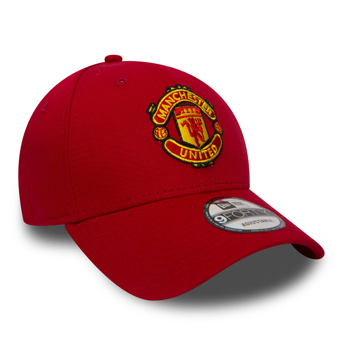 This is a Manchester United Essential Red 9FORTY Cap 3