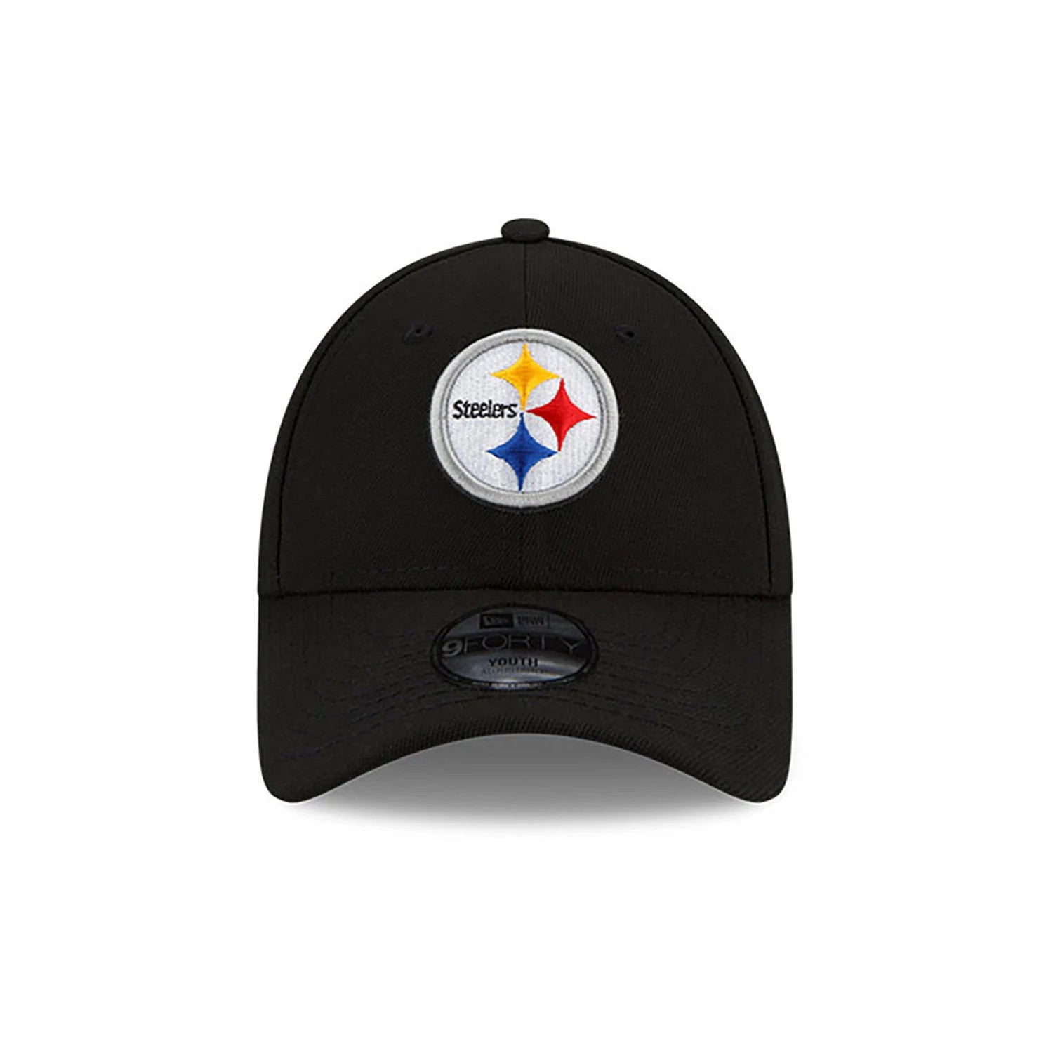 This is a Pittsburgh Steelers Youth The League Black 9FORTY Adjustable Cap 2