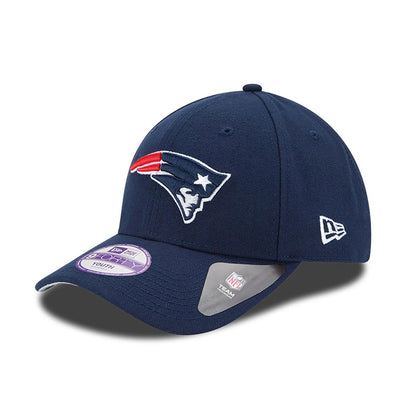 This is a New England Patriots Youth The League Dark Blue 9FORTY Adjustable Cap 1