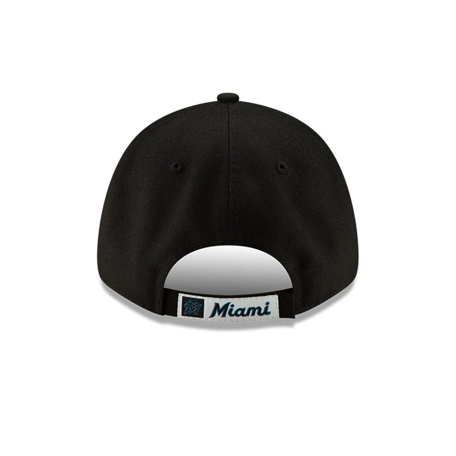 This is a Miami Marlins League Black 9FORTY Cap 4