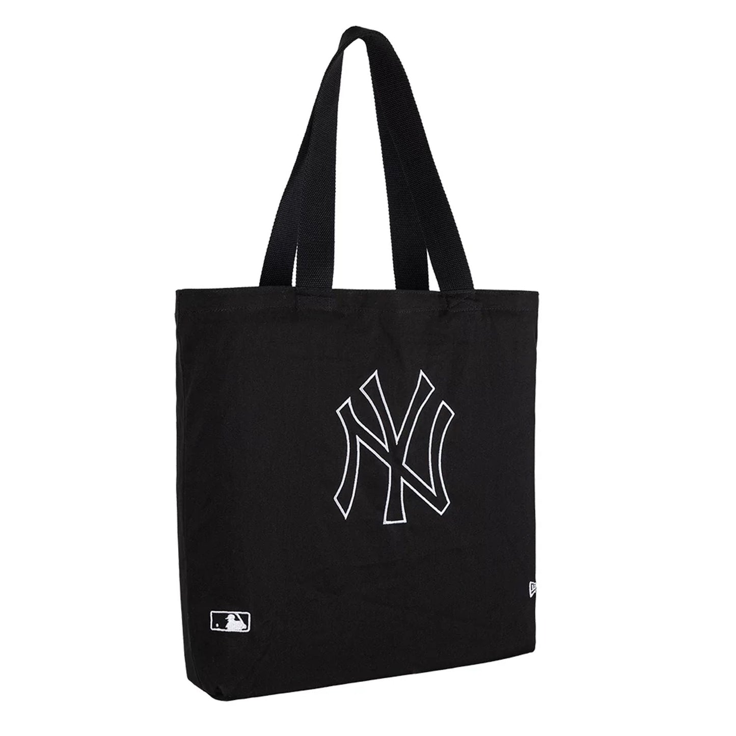 This is a New York Yankees MLB Canvas Black Premium Tote Bag 3