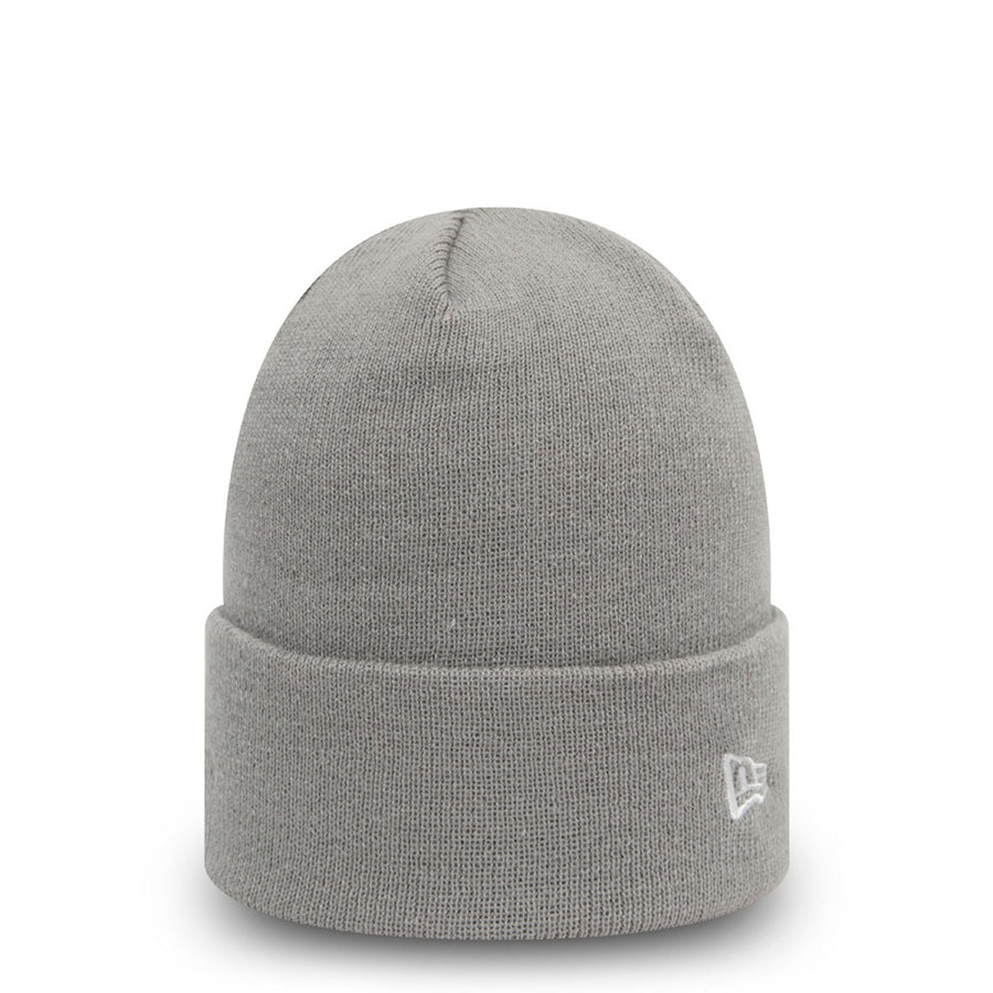 This is a New Era Essential Grey Beanie Hat 1