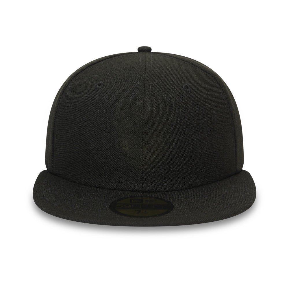 This is a New Era Blank Essential Black 59FIFTY Cap 2